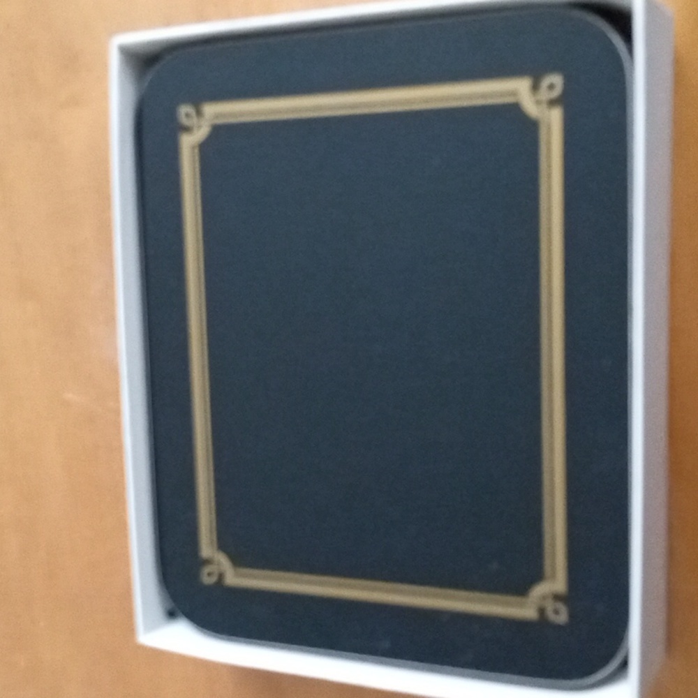Set of 6 Windsor Black Jason Coasters
